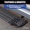 Luverne Grip Step XL 9.5" x 54" Steel Pass. Board Fleet Kit Ram ProMaster 495154-401802-0 - alternate 3